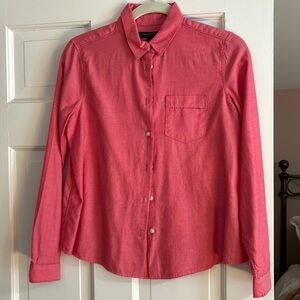 Banana Republic Coral Button-Down Shirt